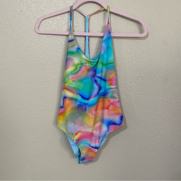 Hurley Nebula Swirl One Piece Swimsuit - Picture 1 of 6